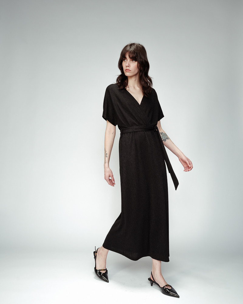 Grace & Mila ROBE LONGUE NOIR ORIA