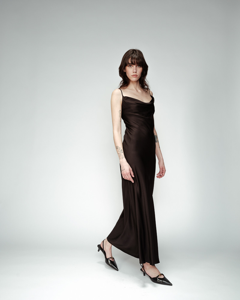 Grace & Mila ROBE LONGUE NOIR ORPHEE