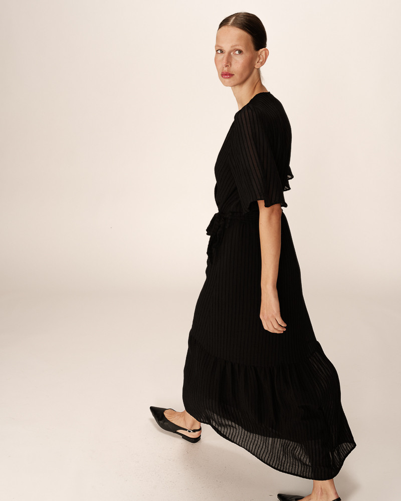 Grace & Mila ROBE LONGUE NOIR PERSE
