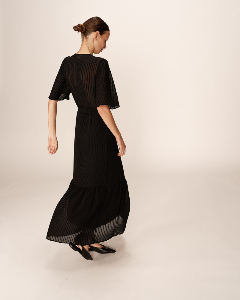 Grace & Mila ROBE LONGUE NOIR PERSE
