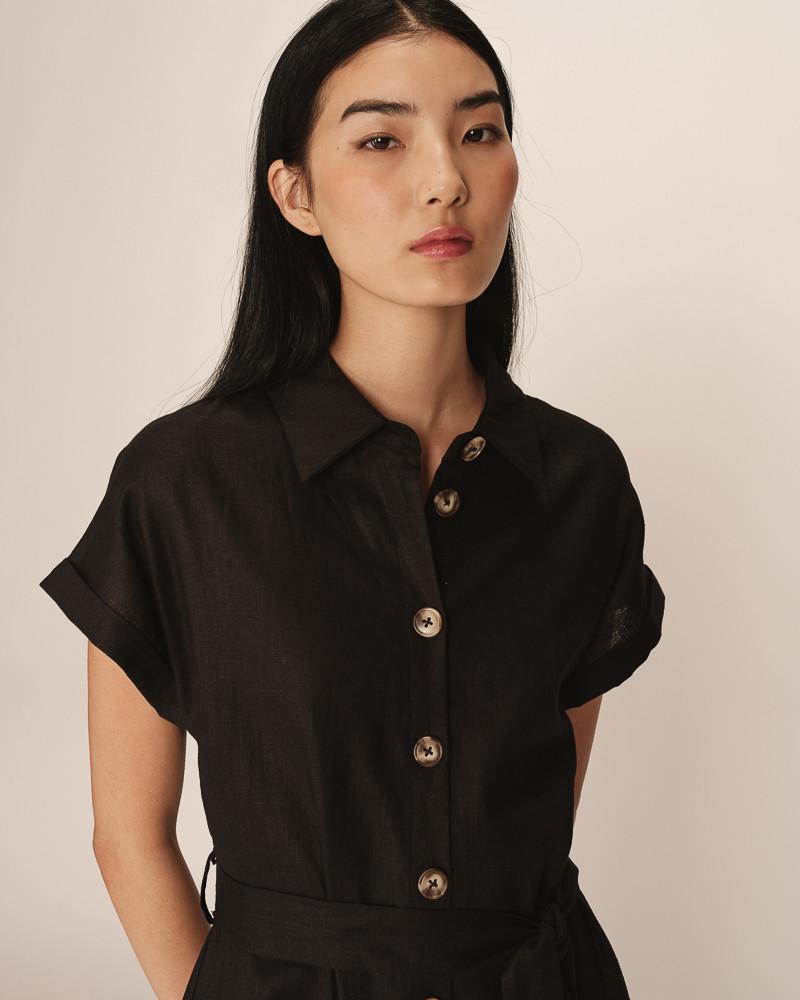 Grace & Mila ROBE LONGUE NOIR PRUDENCE