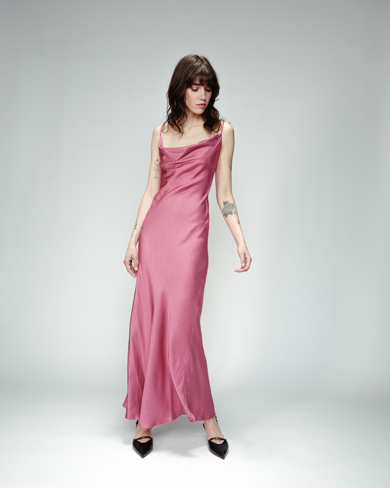 Grace & Mila ROBE LONGUE ROSE ORPHEE