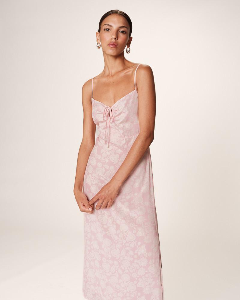 Grace & Mila ROBE LONGUE ROSE RETINA