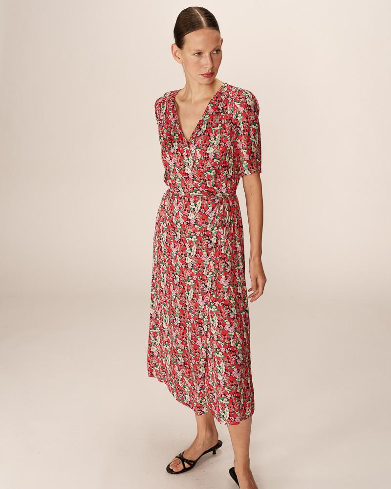 Grace & Mila ROBE LONGUE ROUGE PERLINE