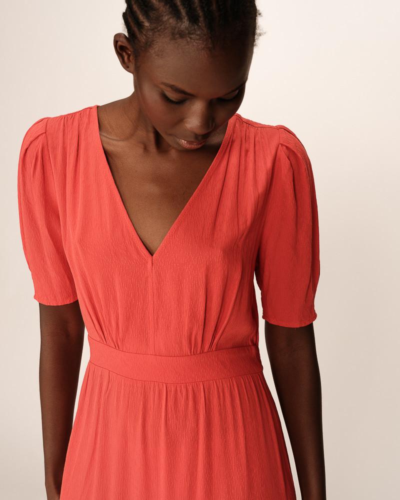 Grace & Mila ROBE LONGUE TERRACOTTA POLDIE