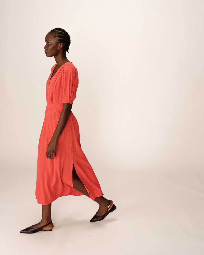 Grace & Mila ROBE LONGUE TERRACOTTA POLDIE