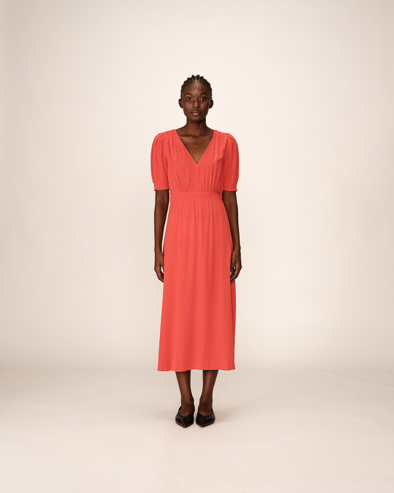 grace & mila ROBE LONGUE TERRACOTTA POLDIE