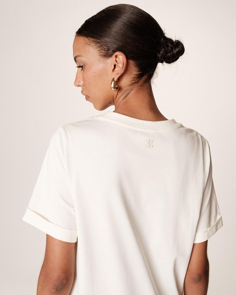 Grace & Mila ROBE MI-LONGUE ECRU ROSALIE