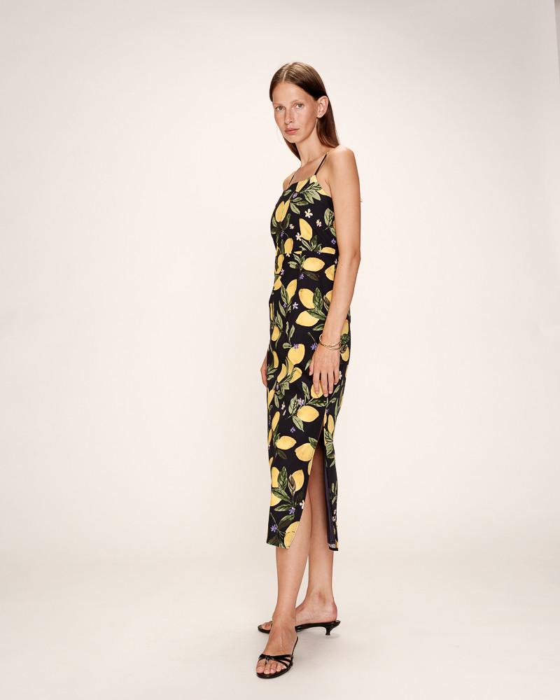 Grace & Mila ROBE MI-LONGUE NOIR REBECCA