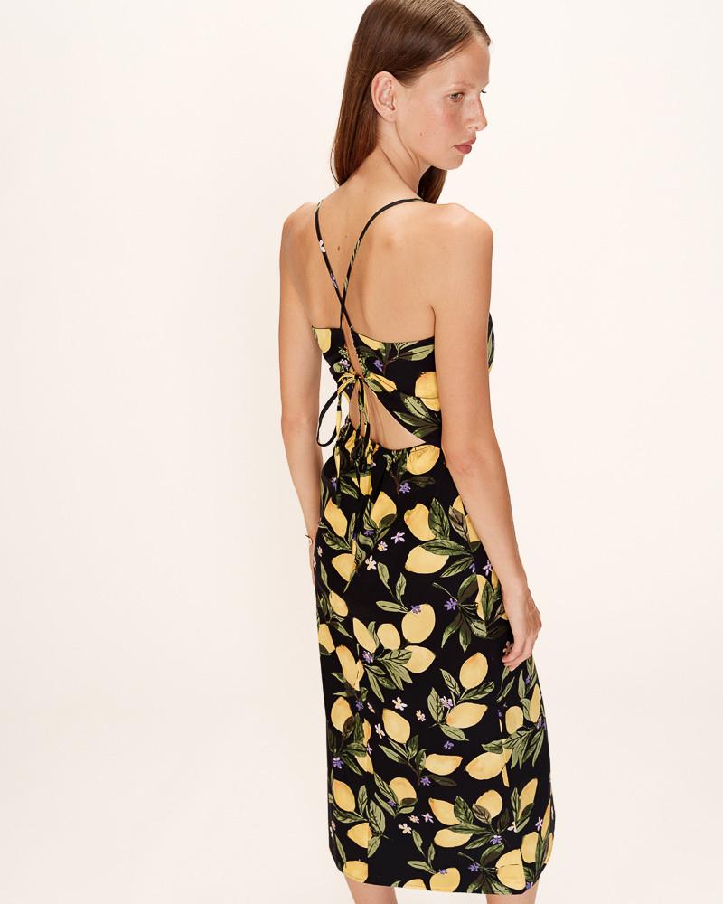 Grace & Mila ROBE MI-LONGUE NOIR REBECCA