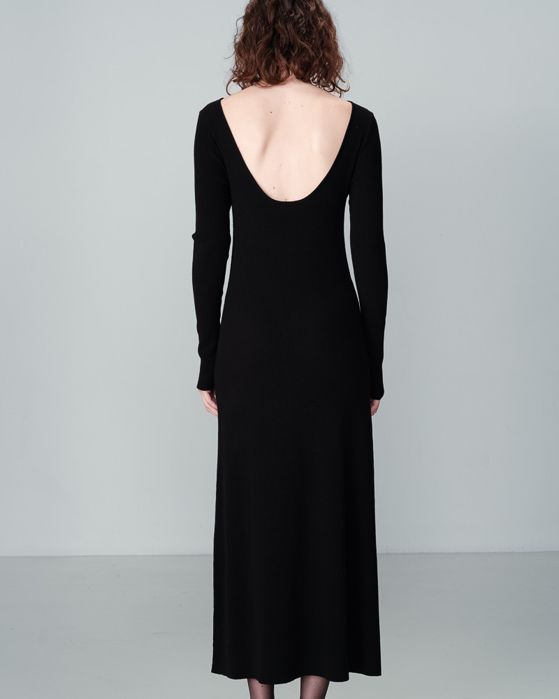 Grace & Mila ROBE NOIR NATHALIE