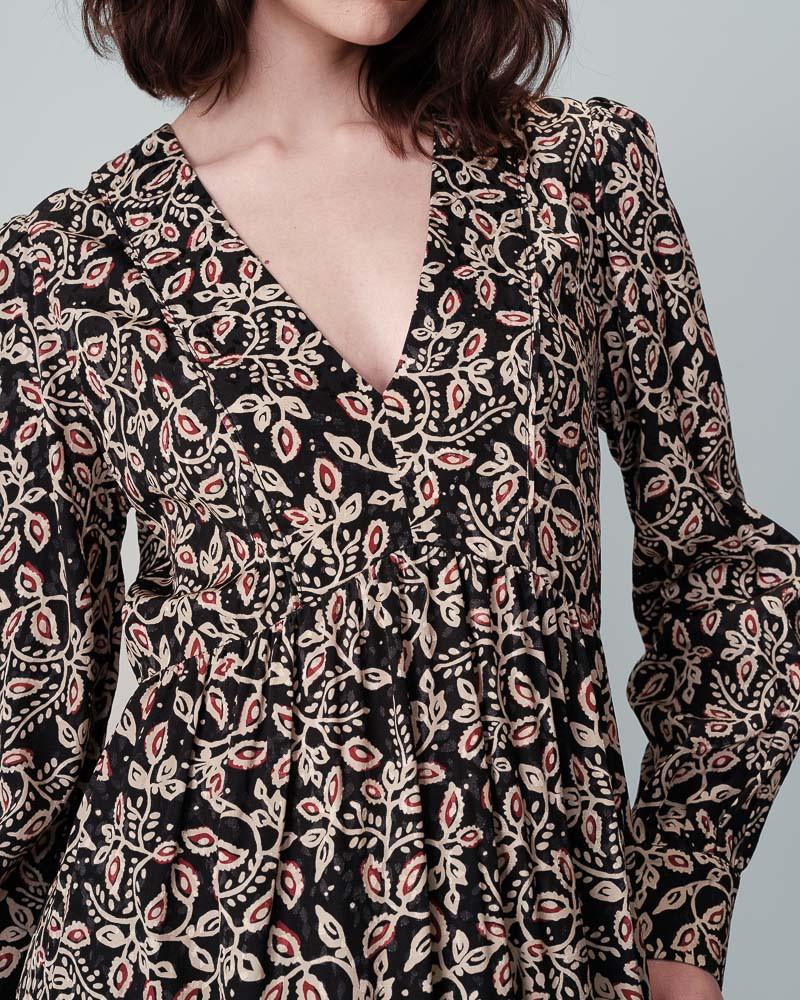 Grace & Mila ROBE NOIR NILTON