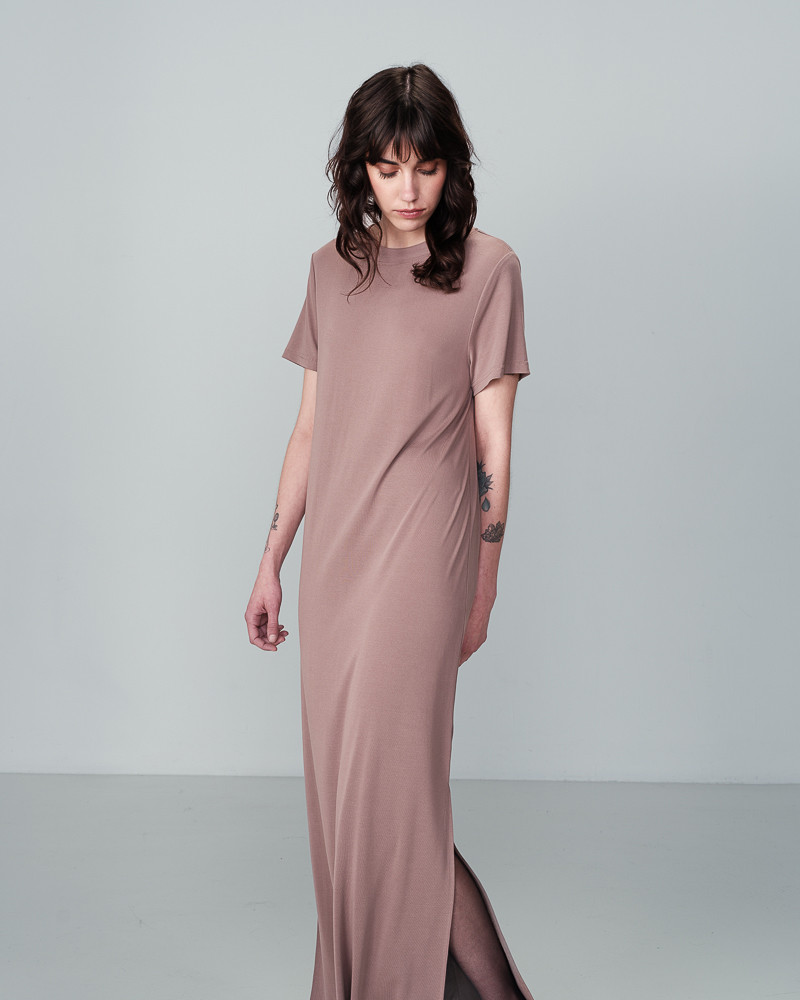 Grace & Mila ROBE TAUPE NINA