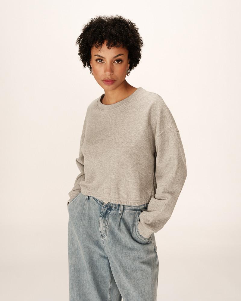 Grace & Mila SWEATSHIRT GRIS PODIUM