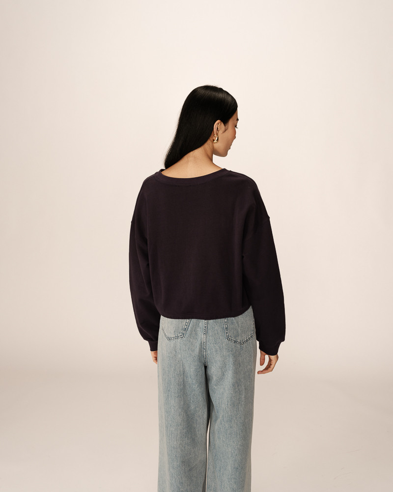 Grace & Mila SWEATSHIRT MARINE PODIUM
