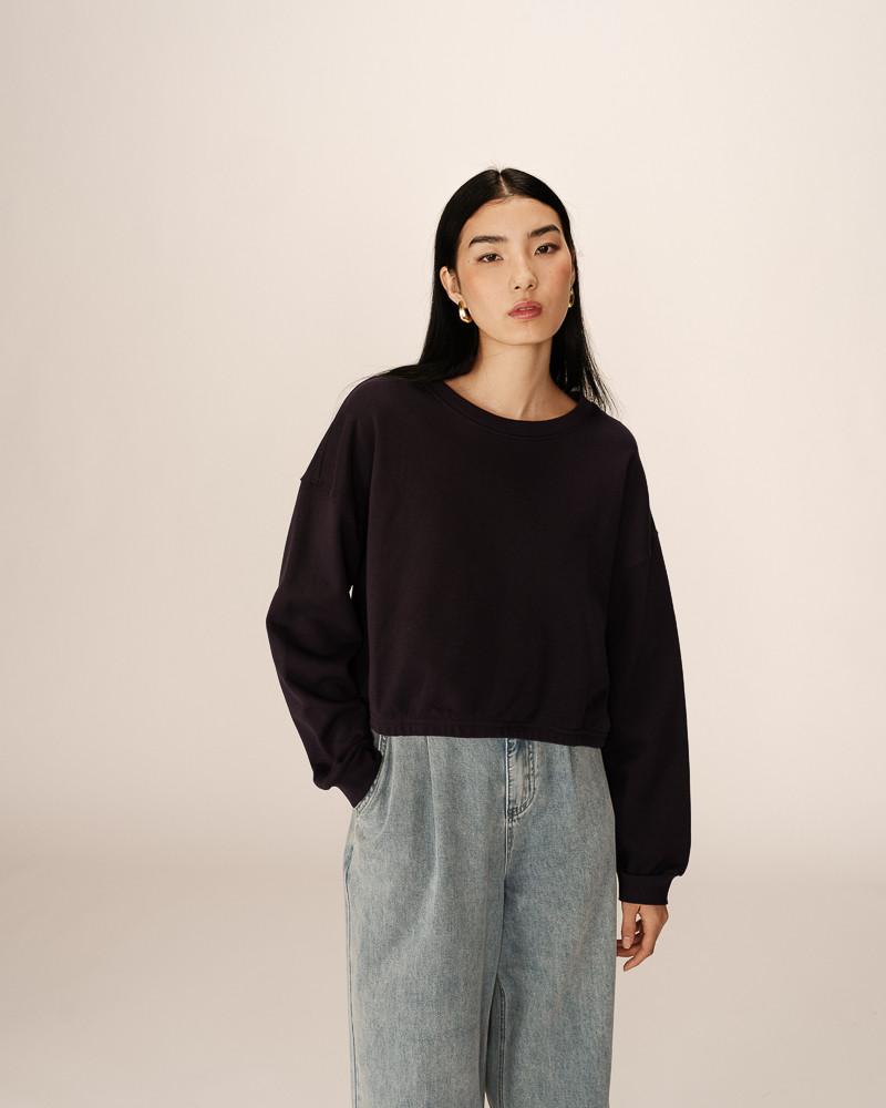 grace & mila SWEATSHIRT MARINE PODIUM