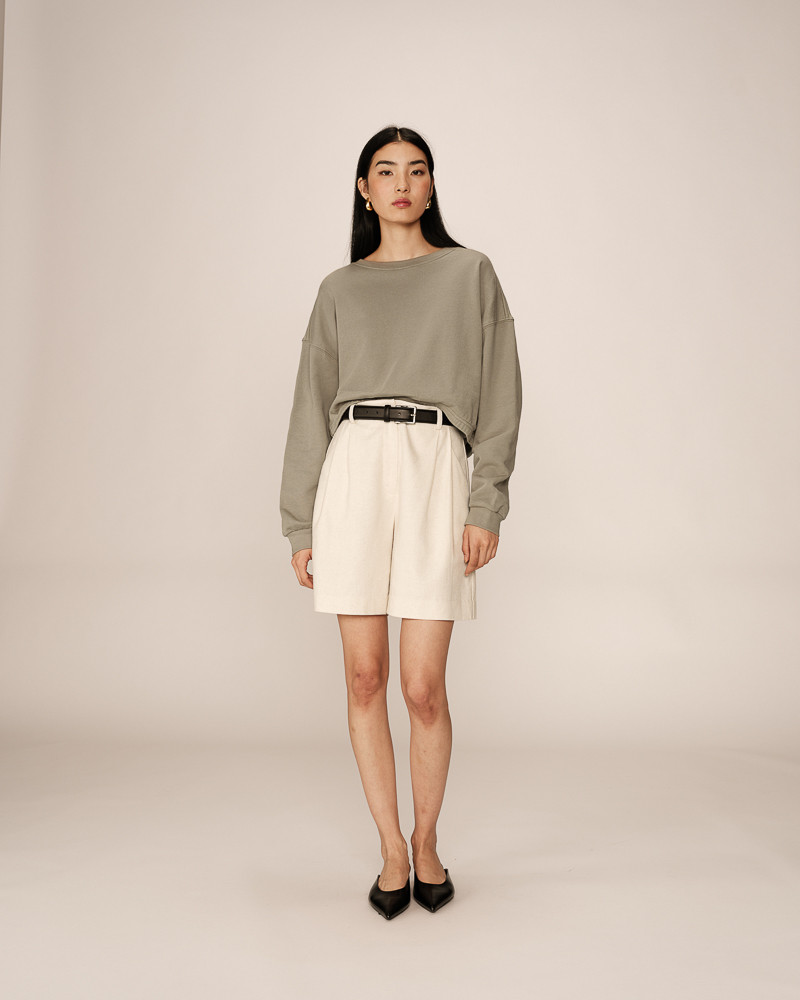 Grace & Mila SWEATSHIRT VERT PODIUM