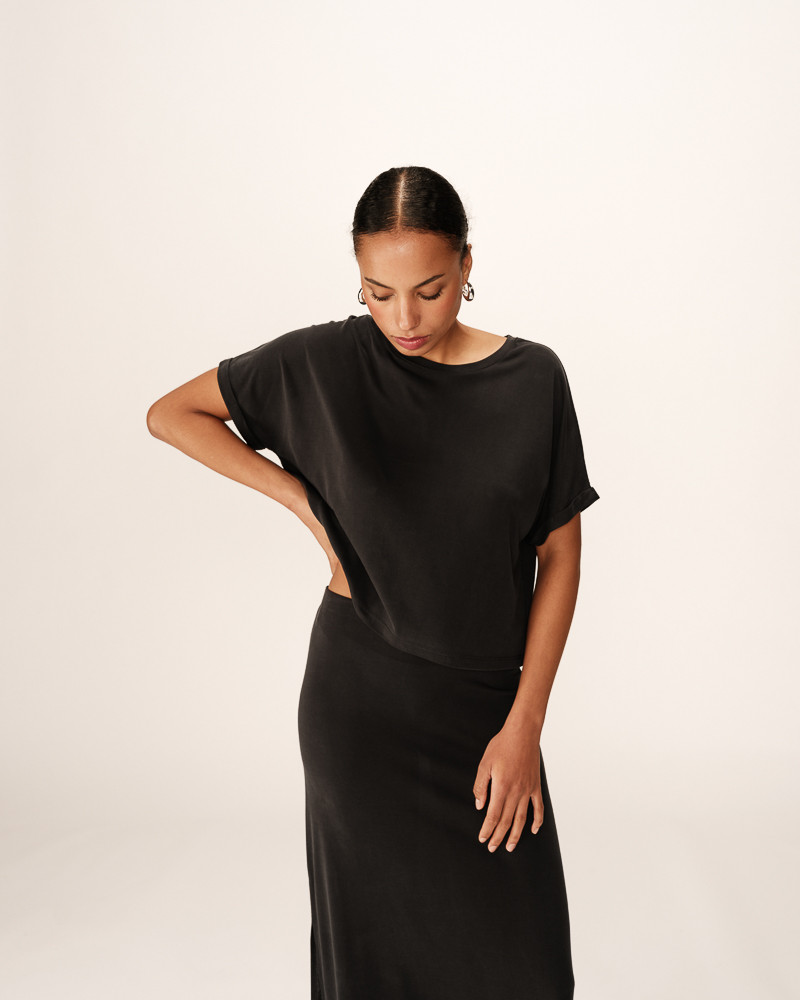 Grace & Mila T-SHIRT ANTHRACITE PARMA