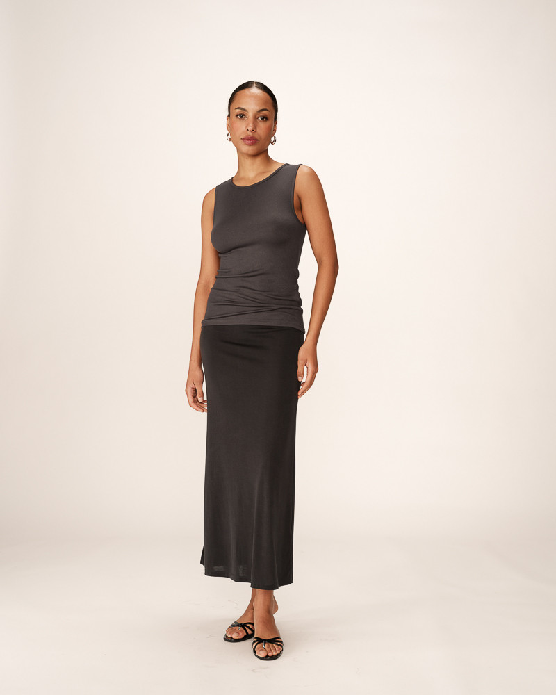 Grace & Mila T-SHIRT ANTHRACITE PAULIN