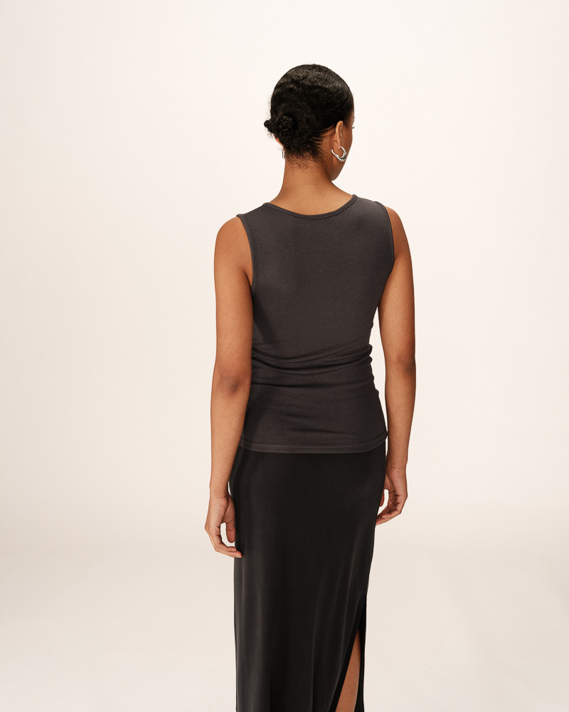 Grace & Mila T-SHIRT ANTHRACITE PAULIN