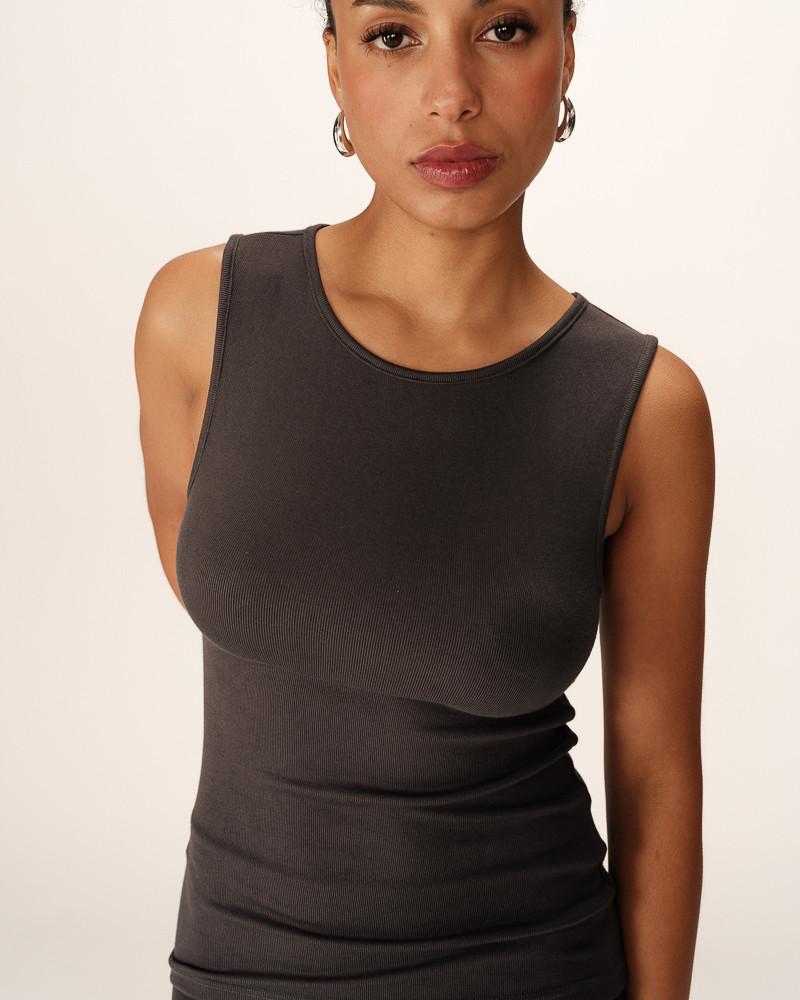 grace & mila T-SHIRT ANTHRACITE PAULIN