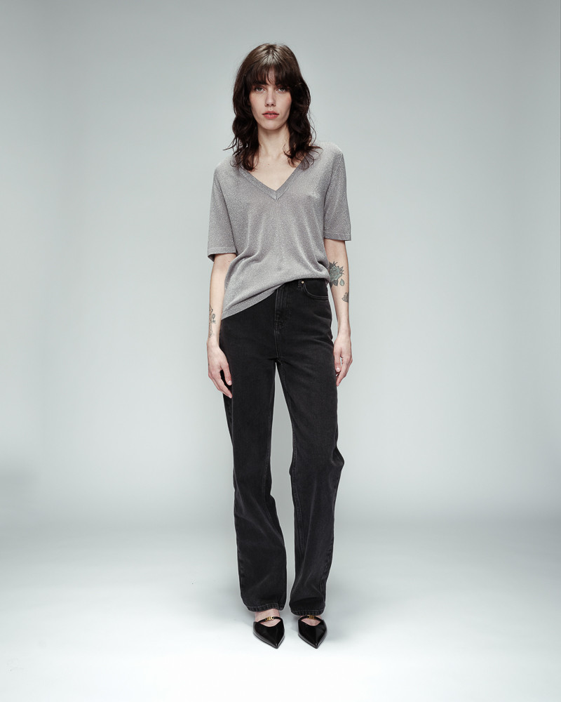 Grace & Mila T-SHIRT ARGENT OMALIA