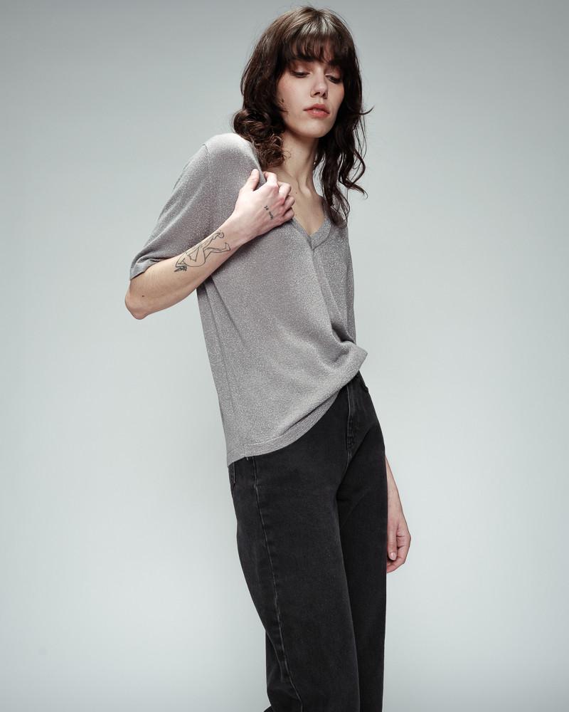 Grace & Mila T-SHIRT ARGENT OMALIA