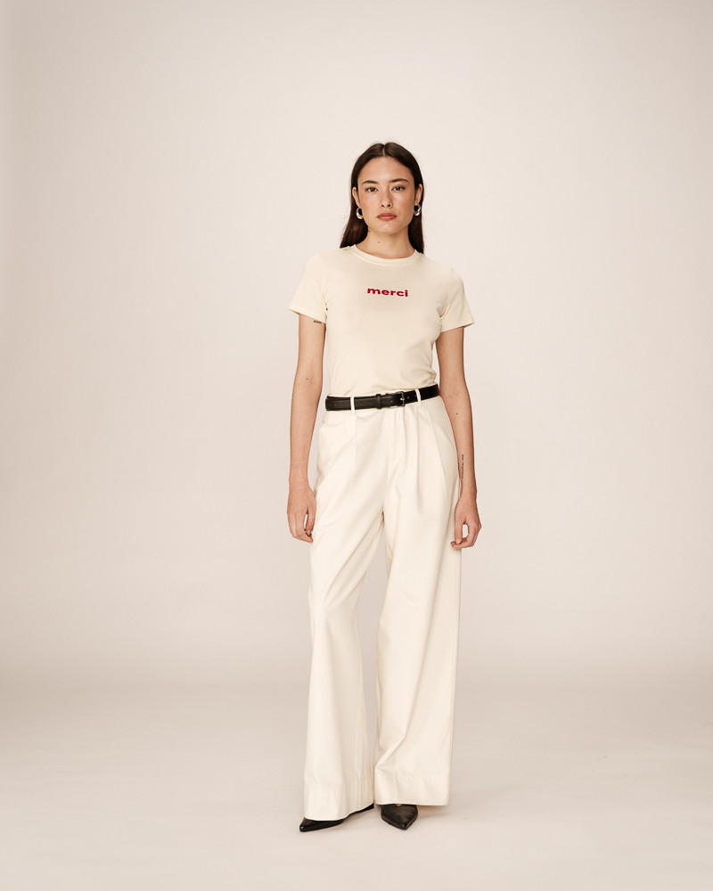 Grace & Mila T-SHIRT BEIGE PAPA