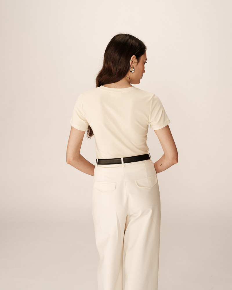 Grace & Mila T-SHIRT BEIGE PAPA