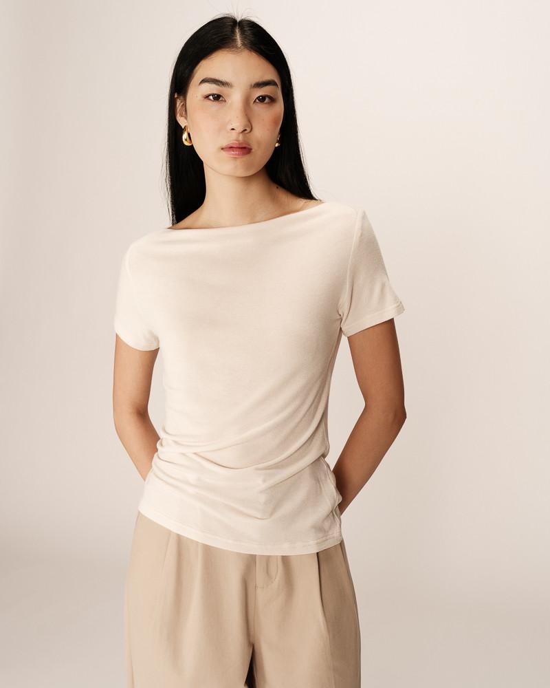 grace & mila T-SHIRT BEIGE PILAR