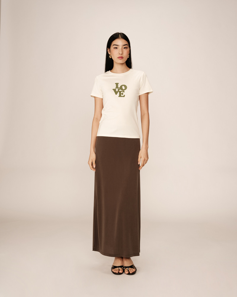 Grace & Mila T-SHIRT BEIGE POUSSIN