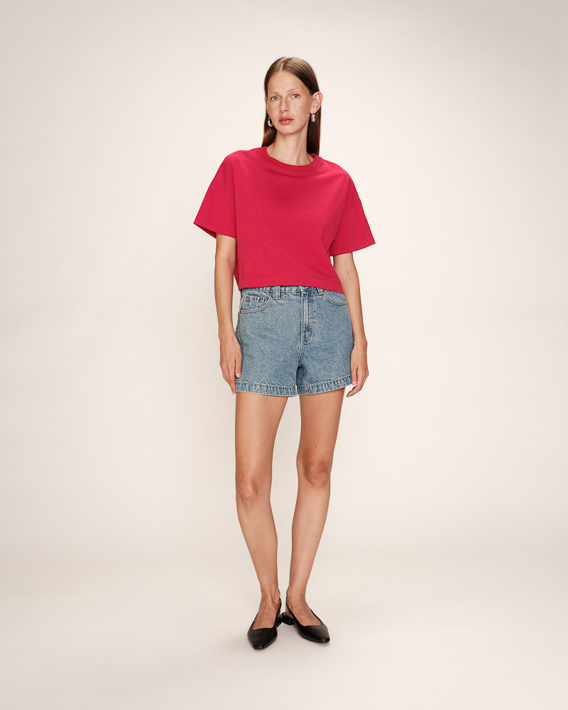 Grace & Mila T-SHIRT CERISE RODIN