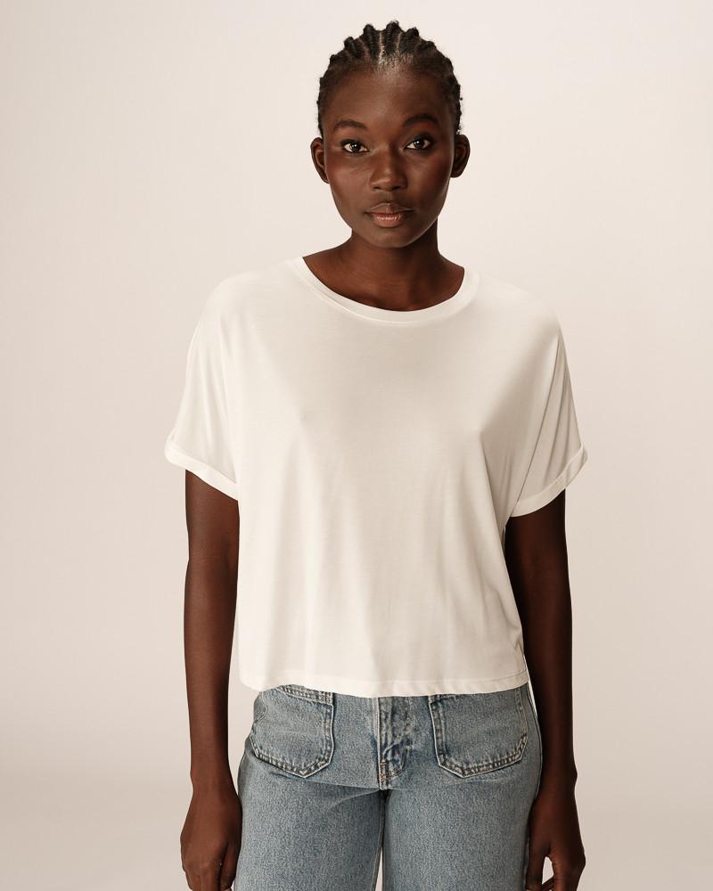 grace & mila T-SHIRT ECRU PARMA