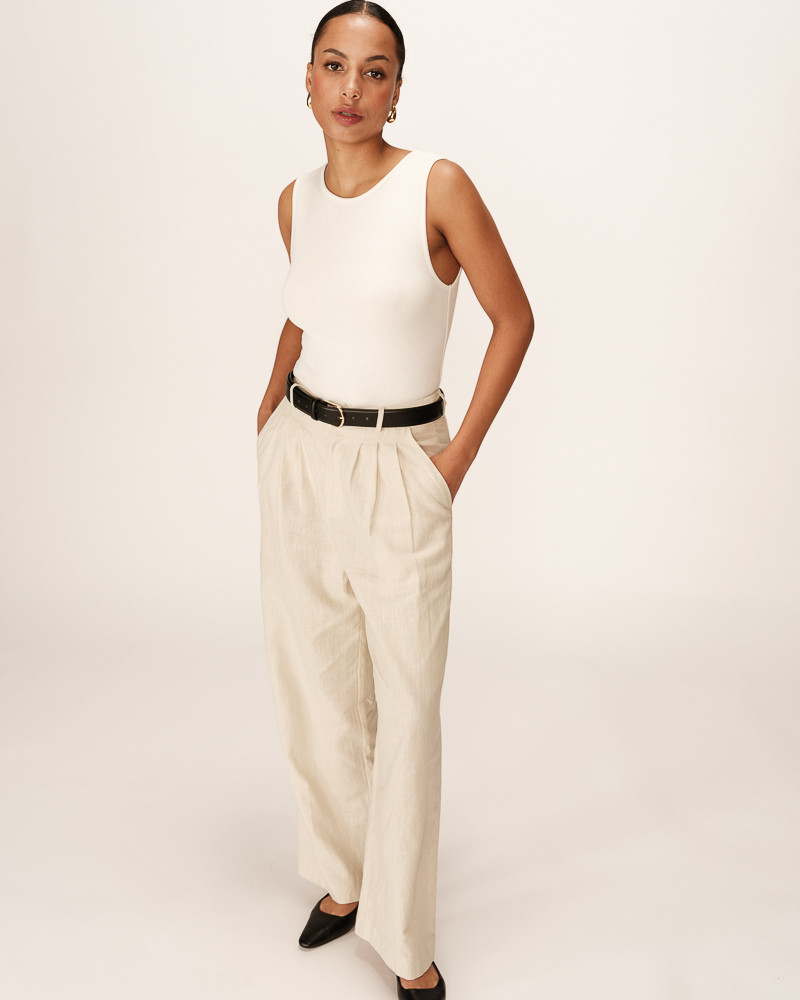 Grace & Mila T-SHIRT ECRU PAULIN