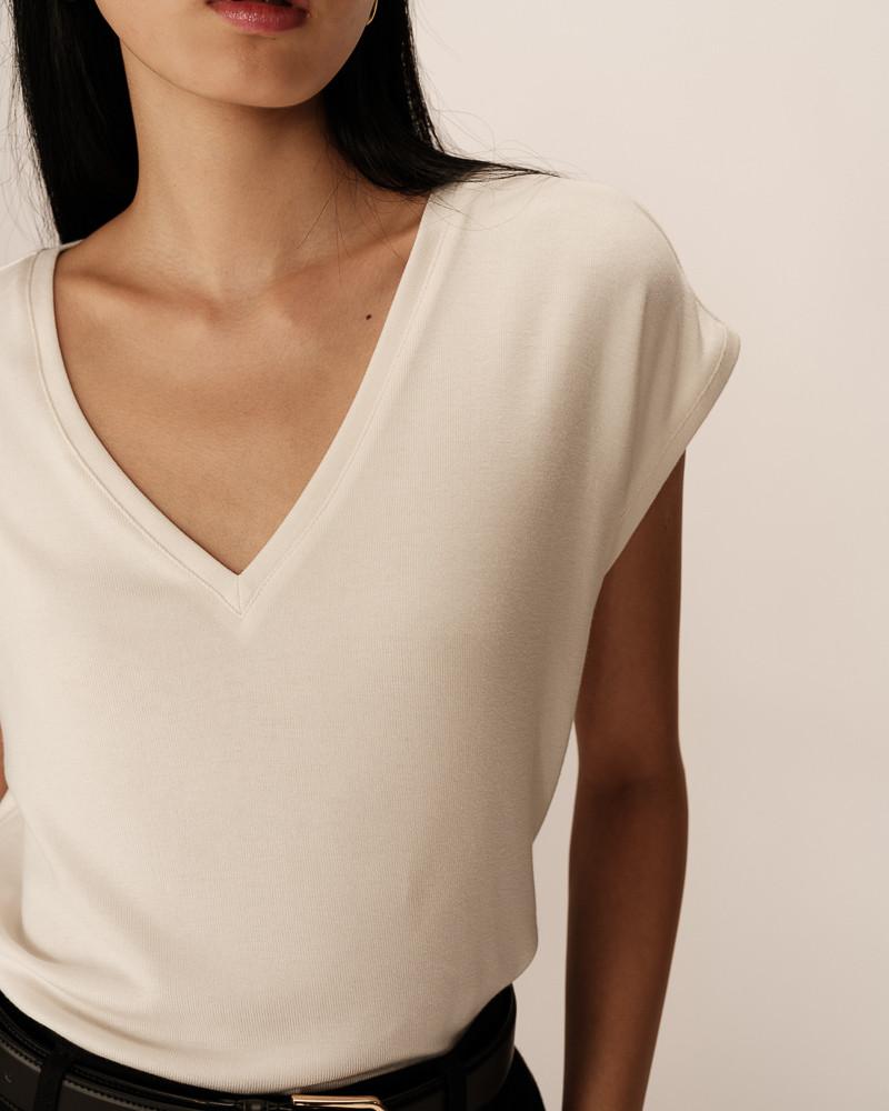 Grace & Mila T-SHIRT ECRU PROSPER