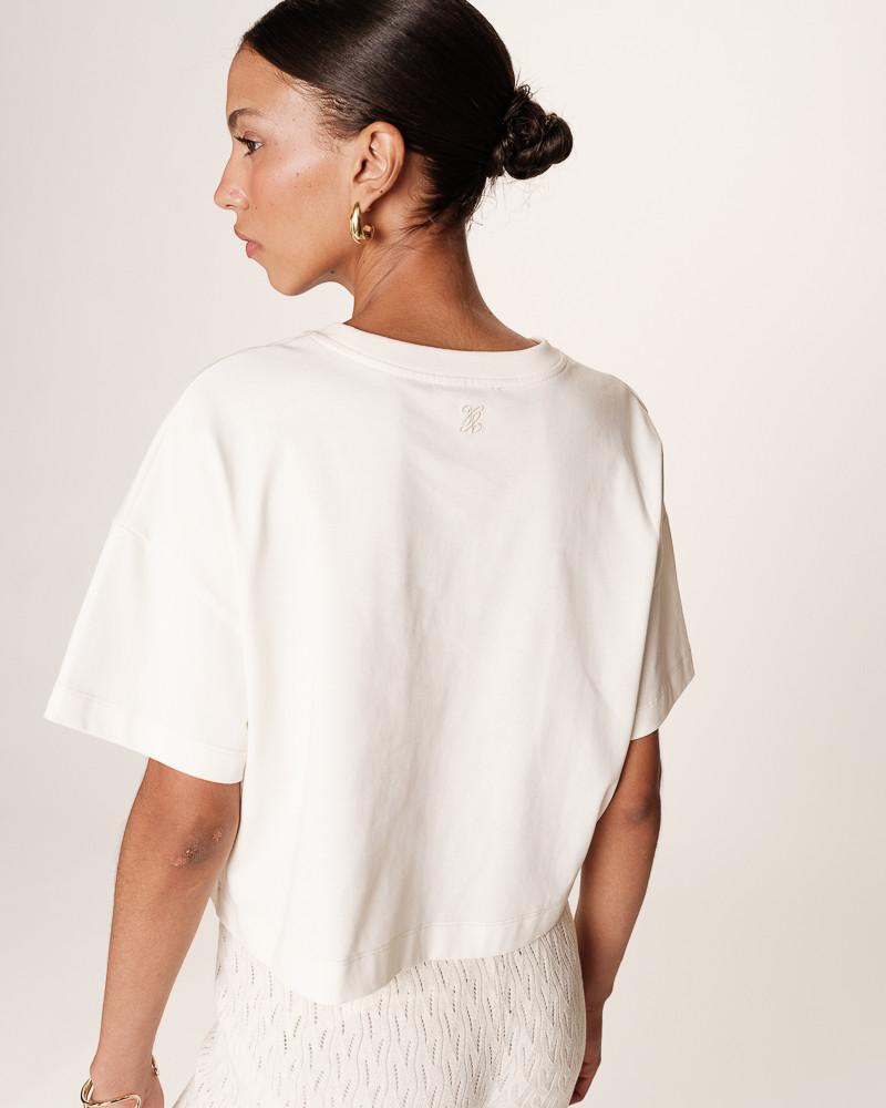 Grace & Mila T-SHIRT ECRU RODIN