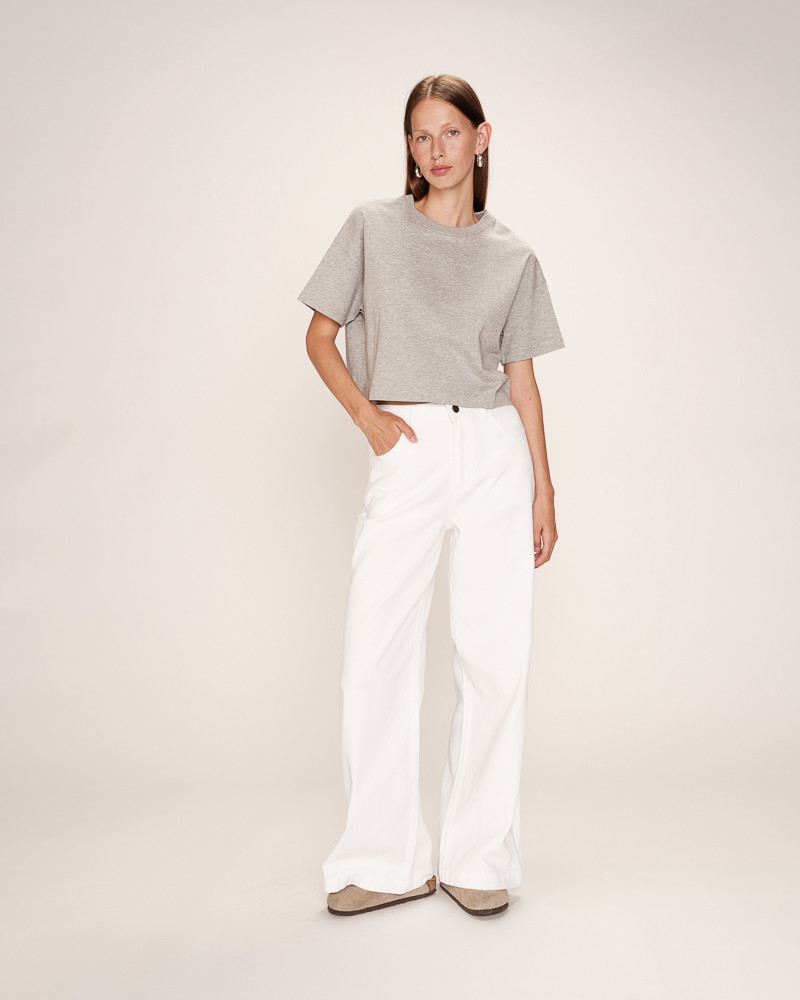 Grace & Mila T-SHIRT GRIS RODIN