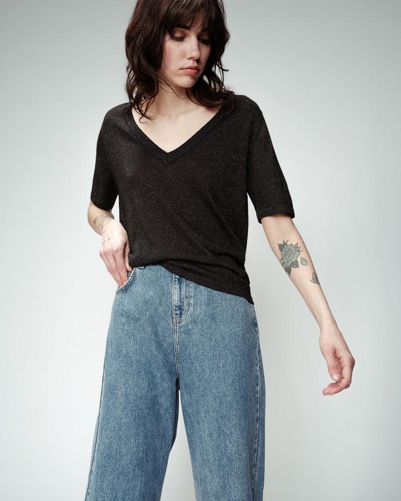 Grace & Mila T-SHIRT NOIR OMALIA