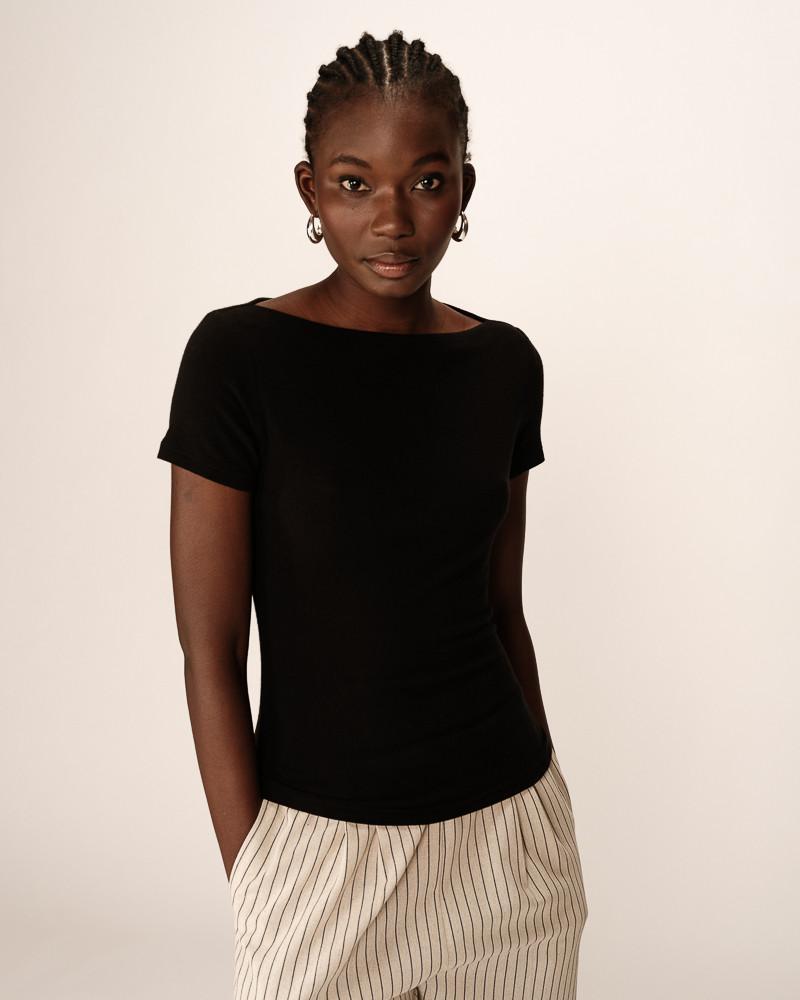 Grace & Mila T-SHIRT NOIR PILAR