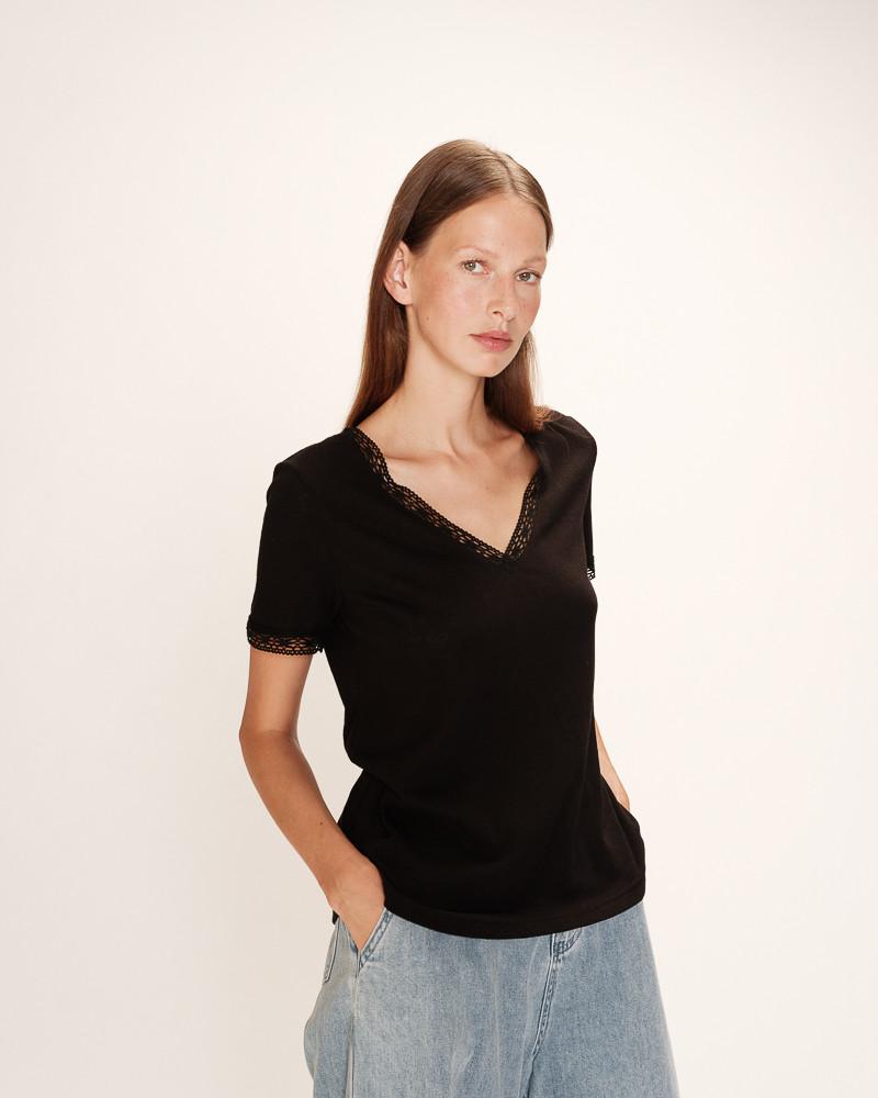 Grace & Mila T-SHIRT NOIR ROME