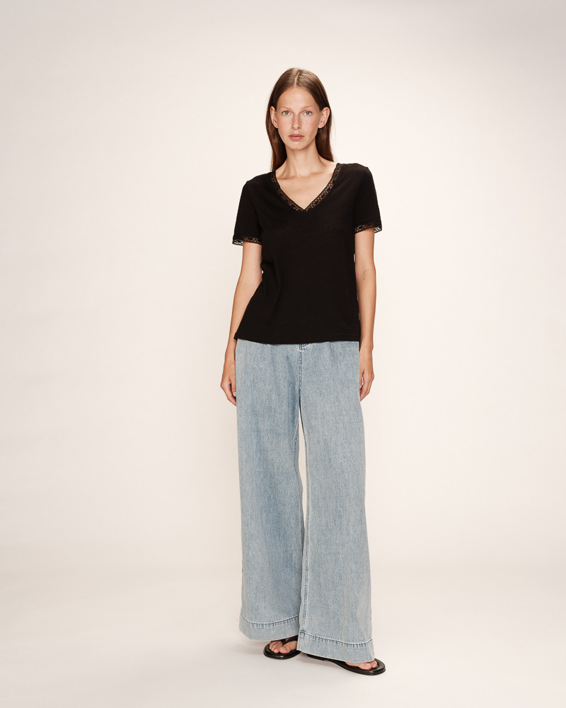 Grace & Mila T-SHIRT NOIR ROME