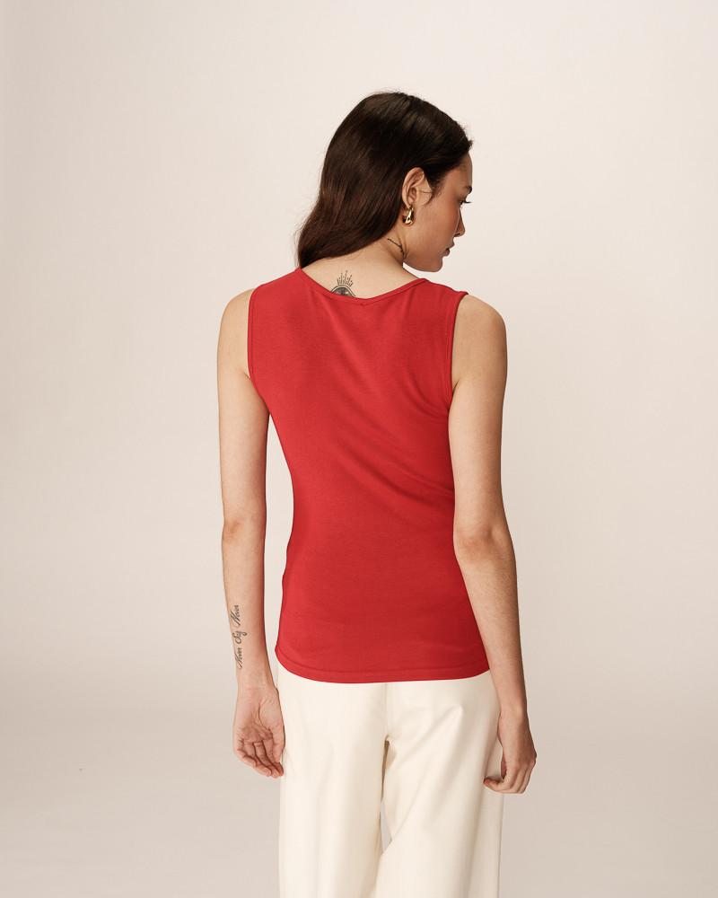 Grace & Mila T-SHIRT ROUGE PAULIN