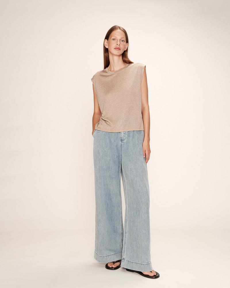 Grace & Mila T-SHIRT TAUPE RIMBAUD