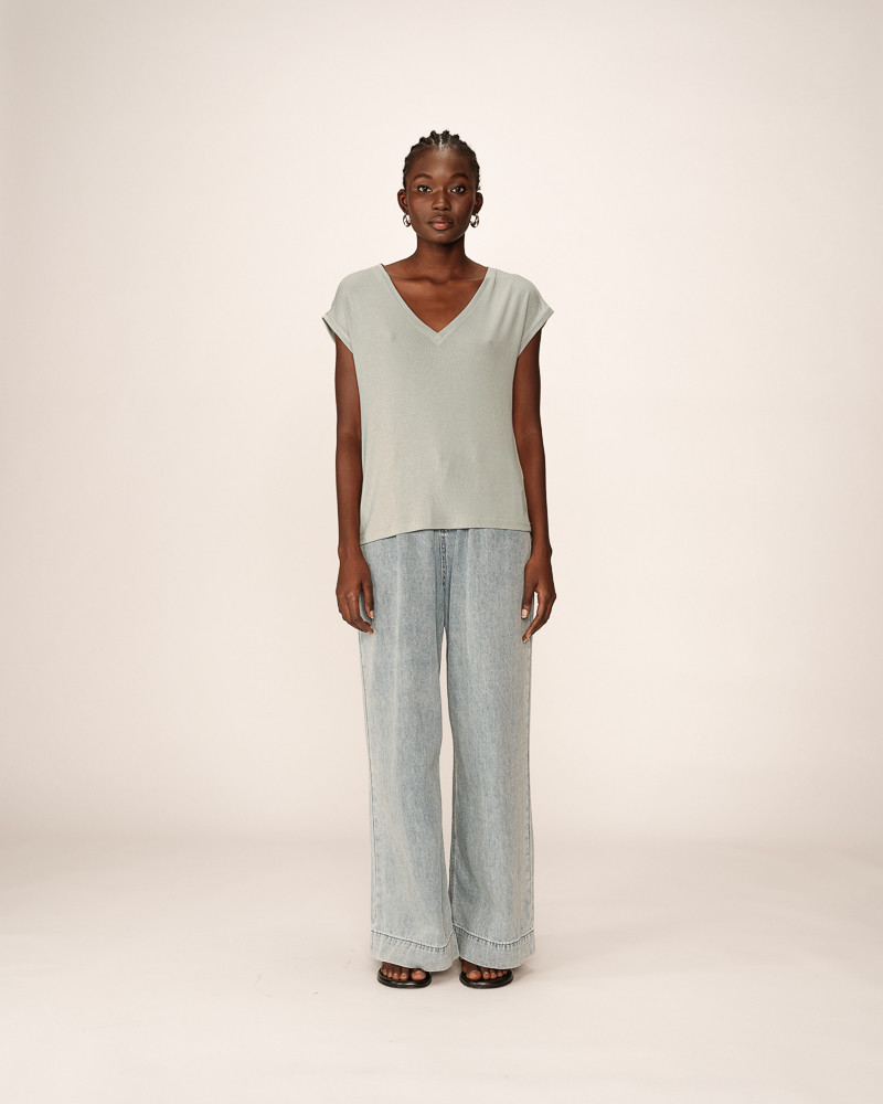 Grace & Mila T-SHIRT VERT PROSPER