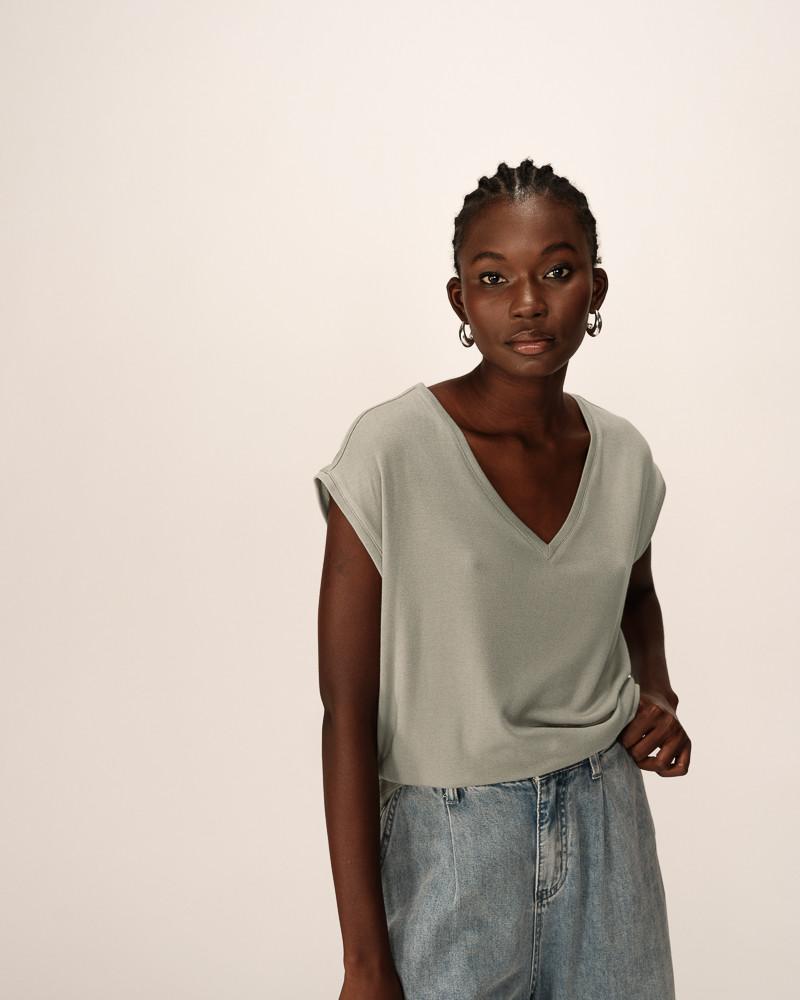 Grace & Mila T-SHIRT VERT PROSPER