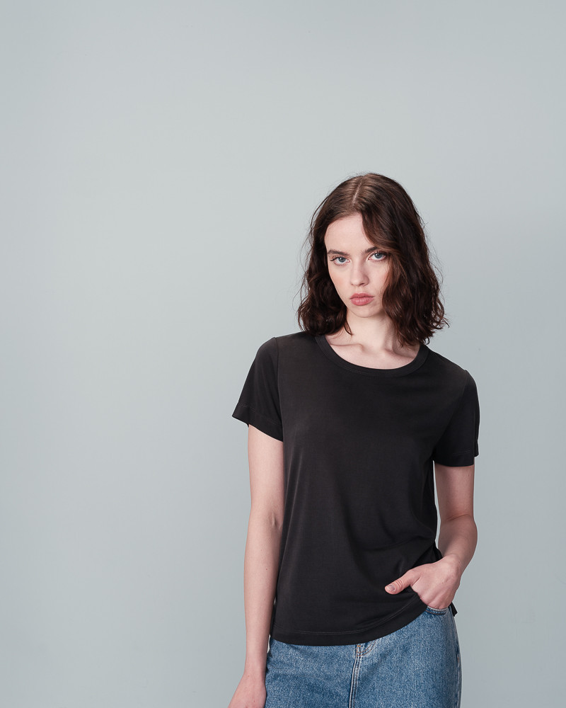 grace & mila TEESHIRT ANTHRACITE NELL