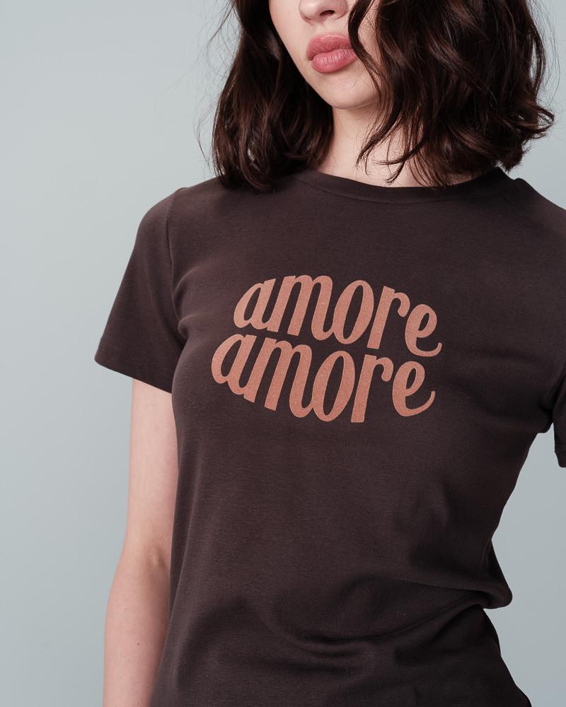 grace & mila TEESHIRT ANTHRACITE NICOLETTE