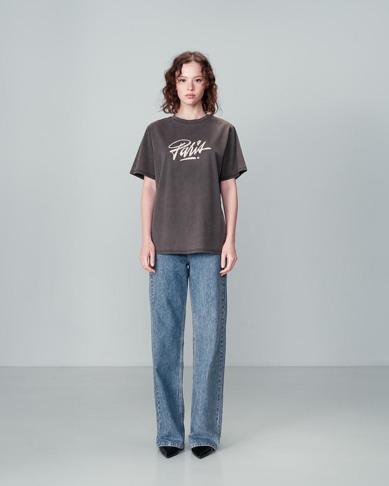 Grace & Mila TEESHIRT ANTHRACITE NIGHT