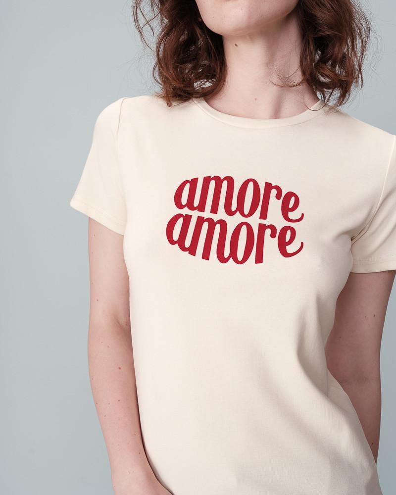 grace & mila TEESHIRT BEIGE NICOLETTE