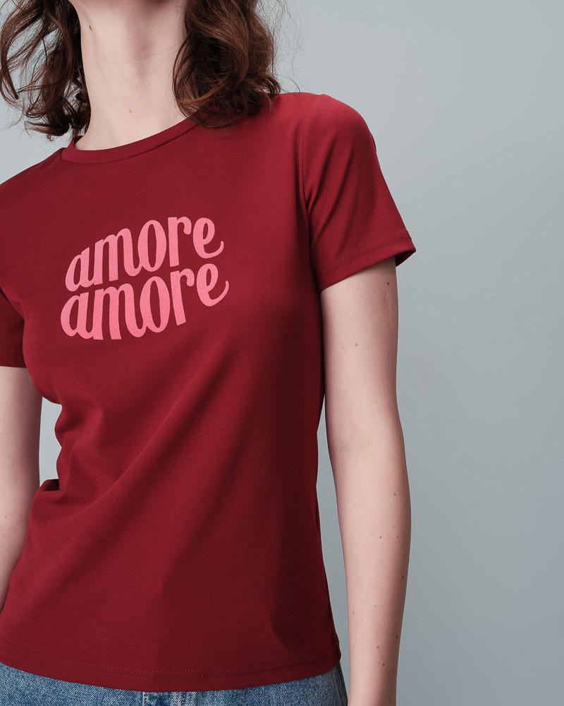 Grace & Mila TEESHIRT BORDEAUX NICOLETTE